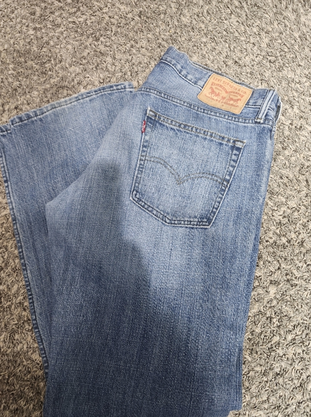 Levi's Light Blue Men’s Straight Jeans